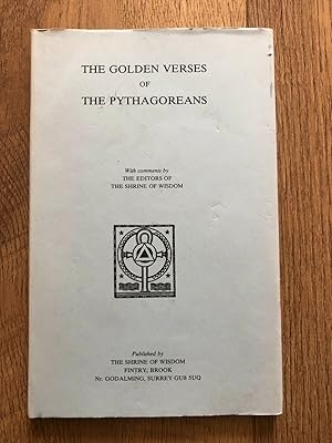 Immagine del venditore per THE GOLDEN VERSES OF THE PYTHAGOREANS venduto da Happyfish Books