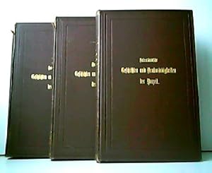 Imagen del vendedor de Vaterlndische Geschichten und Denkwrdigkeiten der Vorzeit. Hier Band 1. bis 3. Band ! Erster Theil : Braunschweig . Zweiter Theil : Hannover. Dritter Theil : Hannover, Hansestdte etc. Herausgegeben im Vereine mit braunschweigischen und hannoverschen Geschichtkundigen. a la venta por Antiquariat Kirchheim