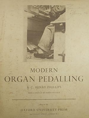 Modern Organ Pedalling