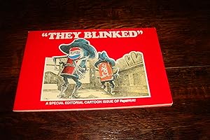 They Blinked - A Special Editorial Cartoon Issue of The Cola Wars between Pepsi & Coke / Coca-Col...