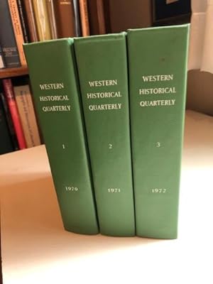 The Western Historical Quarterly - Volumes 1,2 and 3 (Bound)
