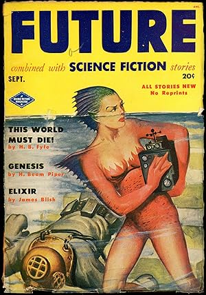 Seller image for FUTURE combined with SCIENCE FICTION STORIES for sale by John W. Knott, Jr, Bookseller, ABAA/ILAB