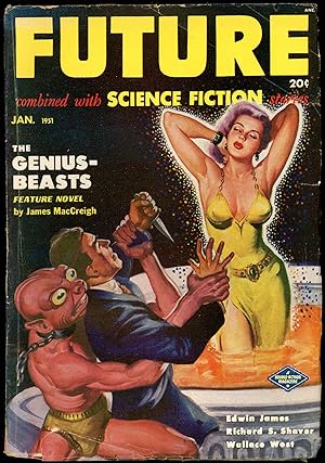 Imagen del vendedor de FUTURE combined with SCIENCE FICTION STORIES a la venta por John W. Knott, Jr, Bookseller, ABAA/ILAB