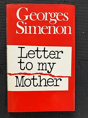 Seller image for Letter to My Mother for sale by Cragsmoor Books