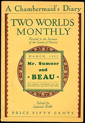 TWO WORLDS MONTHLY March 1927, Volume Two, Number Four.