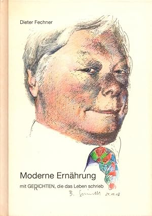 Moderne Ernährung mit Gedichten [Gerichten], die das Leben schrieb. Zeichng. Bernd Spriewald