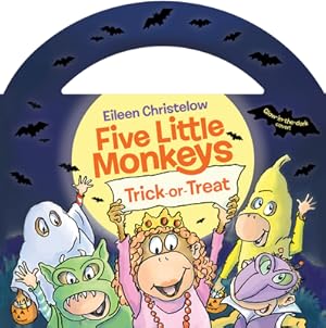 Image du vendeur pour Five Little Monkeys Trick-Or-Treat (Glow-In-The-Dark Edition) (Board Book) mis en vente par BargainBookStores