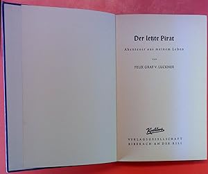 Seller image for Der letzte Pirat. Abenteuer aus meinem Leben. for sale by biblion2