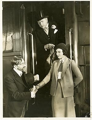"LE PARFUM DE LA DAME EN NOIR" Réalisé par Marcel L'HERBIER en 1931 avec Marcel VIBERT, Léon BELI...