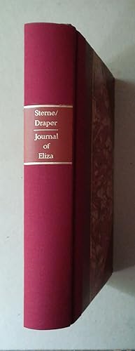 The Journal to Eliza and Various Letters by Laurence Sterne and Elizabeth Draper. With an Introdu...