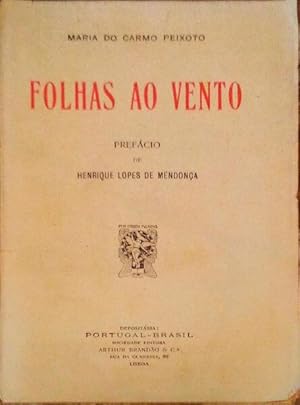 Seller image for FOLHAS AO VENTO. for sale by Livraria Castro e Silva