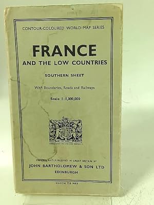 Imagen del vendedor de France and the Low Countries Southern Sheet a la venta por World of Rare Books