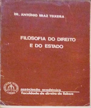 Seller image for FILOSOFIA DO DIREITO E DO ESTADO. for sale by Livraria Castro e Silva