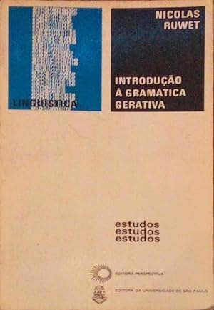 Bild des Verkufers fr INTRODUO  GRAMTICA GERATIVA. zum Verkauf von Livraria Castro e Silva