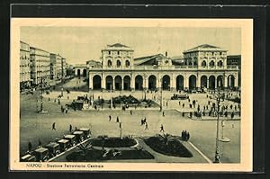 Ansichtskarte Napoli, Stazzione Ferroviaria Centrale, Bahnhof