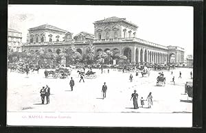 Ansichtskarte Napoli, Stazzione Centrale, Bahnhof