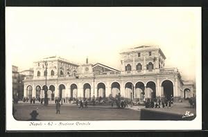 Ansichtskarte Napoli, Stazzione Centrale, Bahnhof