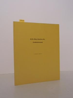 Stephan Huber: 8,5-Zi-Whg f. Künstler, 49 J. (Landkartenraum). Katalog zur Ausstellung in der Stä...