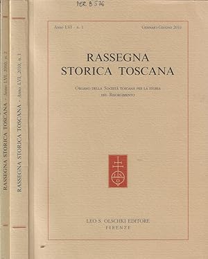 Bild des Verkufers fr Rassegna storica toscana anno LVI 2010 Organo della Societ Toscana per la Storia del Risorgimento zum Verkauf von Biblioteca di Babele