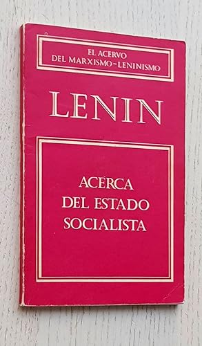 Imagen del vendedor de ACERCA DEL ESTADO SOCIALISTA a la venta por MINTAKA Libros
