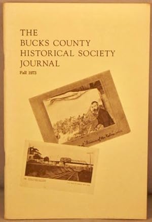 Seller image for Bucks County Historical Society Journal, Fall 1973. for sale by Bucks County Bookshop IOBA