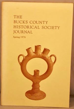 Imagen del vendedor de Bucks County Historical Society Journal, Spring 1976. a la venta por Bucks County Bookshop IOBA