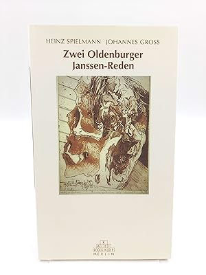 Seller image for Zwei Oldenburger Janssen-Reden for sale by Antiquariat Smock