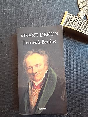 Imagen del vendedor de Lettres  Bettine a la venta por Librairie de la Garenne