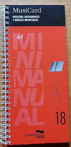 Imagen del vendedor de Musicard - minimanual - notacion, instrumentos y musicos importantes a la venta por TU LIBRO DE OCASION