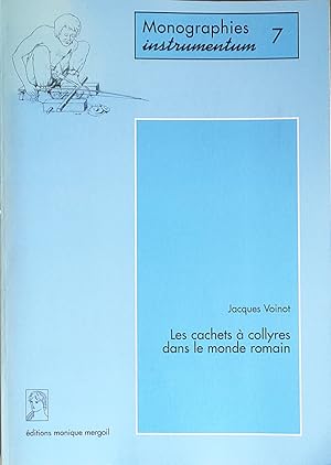 Bild des Verkufers fr Les cachets  collyres dans le monde romain. zum Verkauf von Librairie Le Trait d'Union sarl.