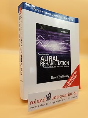 Image du vendeur pour Foundations of Aural Rehabilitation mis en vente par Roland Antiquariat UG haftungsbeschrnkt