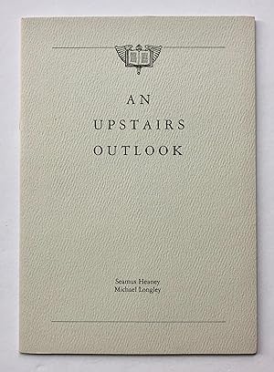 Immagine del venditore per An Upstairs Outlook: An Evening of Poetry venduto da George Ong Books
