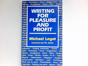 Imagen del vendedor de Writing for Pleasure and Profit : a la venta por Antiquariat Buchhandel Daniel Viertel