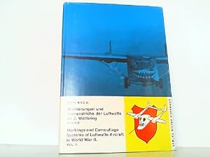 Bild des Verkufers fr Markierungen und Tarnanstriche der Luftwaffe im 2. Weltkrieg / Markings and Carmouflage Systems of Luftwaffe Aircraft in World War II. Hier Band 2/ Vol. 2. zum Verkauf von Antiquariat Ehbrecht - Preis inkl. MwSt.