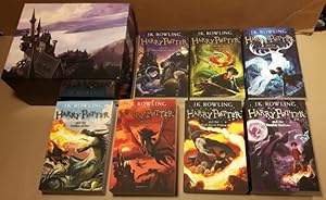 Image du vendeur pour Harry Potter Box Set: Complete Collection Harry Potter & the Philosopher's Stone, "and the Chamber of Secrets", "& the Prisoner of Azkaban", "and the Goblet of Fire", "& the Order of the Phoenix", "& the Half-Blood Prince, "and the Deathlly Hallow" mis en vente par Nessa Books