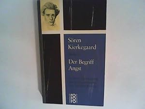 Bild des Verkufers fr Werke 1: Der Begriff Angst. bersetzt und mit Glossar, Bibliographie sowie einem Essay "Zum Verstndnis des Werkes" zum Verkauf von ANTIQUARIAT FRDEBUCH Inh.Michael Simon