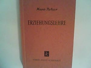 Seller image for Erziehungslehre for sale by ANTIQUARIAT FRDEBUCH Inh.Michael Simon