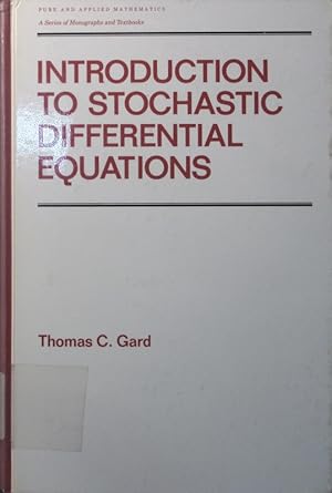 Imagen del vendedor de Introduction to stochastic differential equations a la venta por Antiquariat Bookfarm