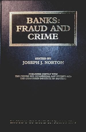 Image du vendeur pour Banks fraud and crime mis en vente par Antiquariat Bookfarm