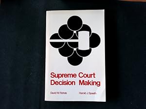 Seller image for Supreme court decision making. for sale by Antiquariat Bookfarm