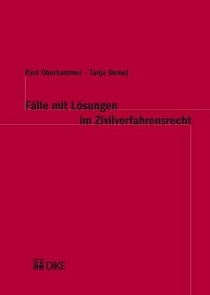 Seller image for mit Lsungen im Zivilverfahrensrecht. for sale by Antiquariat Bookfarm