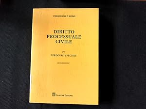 Immagine del venditore per Diritto processuale civile vol. IV - I processi speciali. venduto da Antiquariat Bookfarm