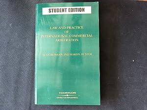 Bild des Verkufers fr Law and practice of International commercial arbitration. zum Verkauf von Antiquariat Bookfarm