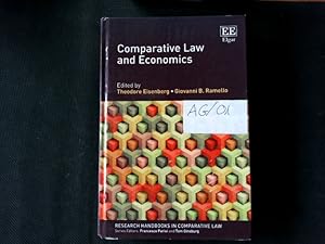 Immagine del venditore per Comparative Law and Economics. (Research Handbooks in Comparative Law). venduto da Antiquariat Bookfarm