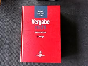 Bild des Verkufers fr Vergaberecht : Kommentar . zum Verkauf von Antiquariat Bookfarm