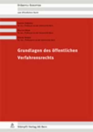 Immagine del venditore per Grundlagen des ffentlichen Verfahrensrechts. venduto da Antiquariat Bookfarm