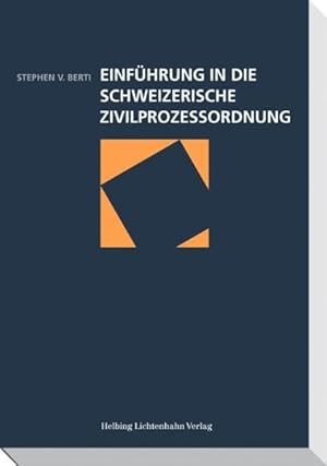 Imagen del vendedor de Einfhrung in die Schweizerische Zivilprozessordnung. a la venta por Antiquariat Bookfarm
