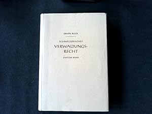 Bild des Verkufers fr Schweizerisches Verwaltungsrecht. Bd. 2., Besonderer Teil. zum Verkauf von Antiquariat Bookfarm