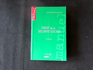 Immagine del venditore per Droit de la securite sociale. venduto da Antiquariat Bookfarm