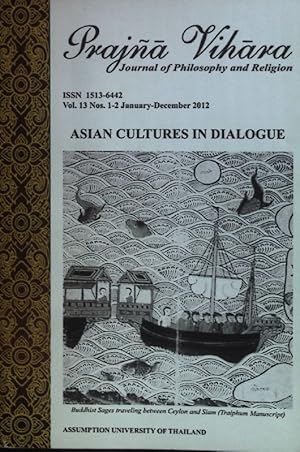 Imagen del vendedor de Prajna Vihara: Journal of Philosophy and Religion. Vol. 13 Nos. 1-2 January-December 2012 a la venta por books4less (Versandantiquariat Petra Gros GmbH & Co. KG)